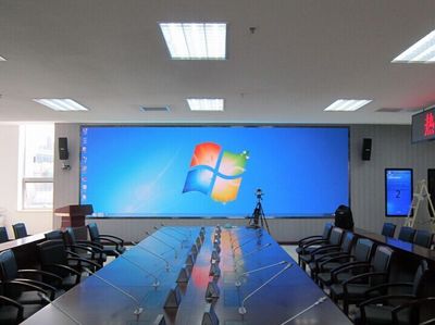 多媒體會議室P2全彩LED高清顯示屏15平方米報價及多媒體制作服務(wù)概述